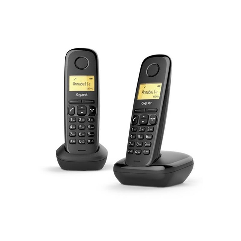 Радiотелефон DECT Gigaset A170 DUO Black (L36852H2802S301)
