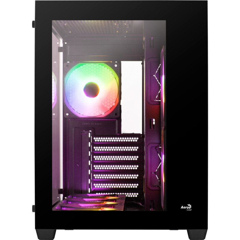 Корпус AeroCool Dryft-G-BK-v2 (ACCM-ES01163.11) Black без БЖ