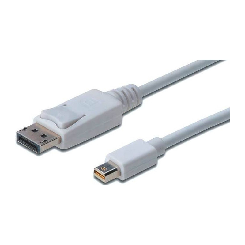 Кабель Digitus miniDisplayPort to DisplayPort (AM/AM) 1.0m, white (AK-340102-010-W)