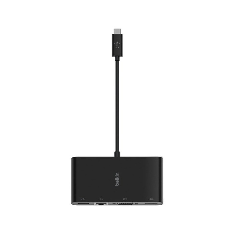Док-станція Belkin USB-C Multimedia Adapter (AVC005BTBK)