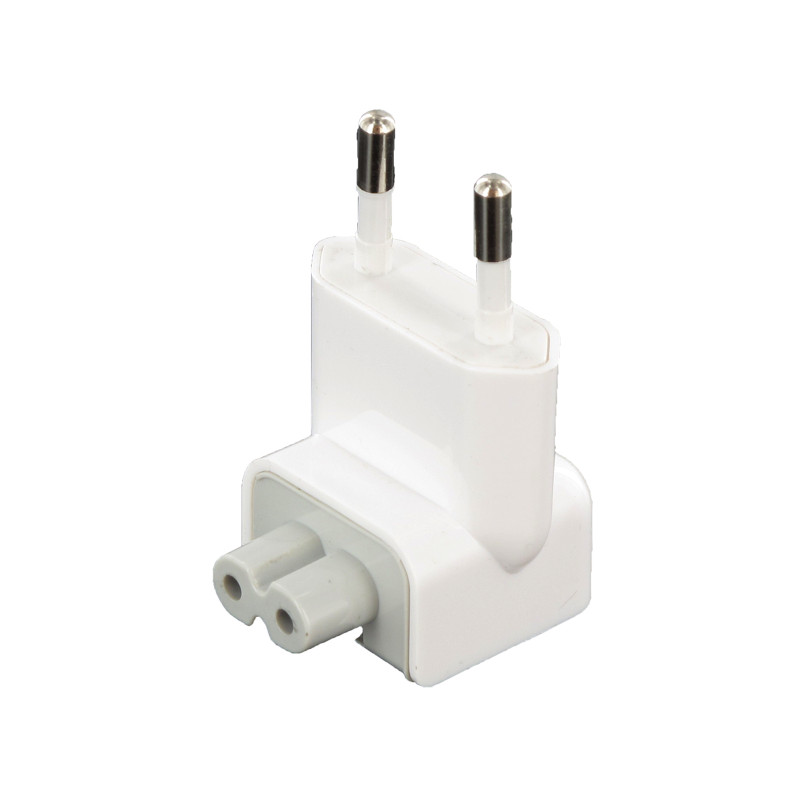 Перехідник IEC C7 - EU для блоків живлення Apple White (2000985553445)
