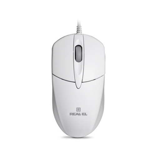 Миша REAL-EL RM-211 White (EL123200014)