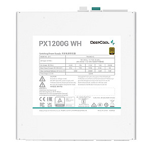 Блок живлення DeepCool PX1200G WH (R-PXC00G-FC0W-EU) 1200W