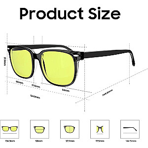 Захисні окуляри Blackview BG601 Black