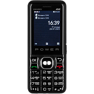 Мобiльний телефон 2E E240 2023 Dual Sim Black (688130251068)