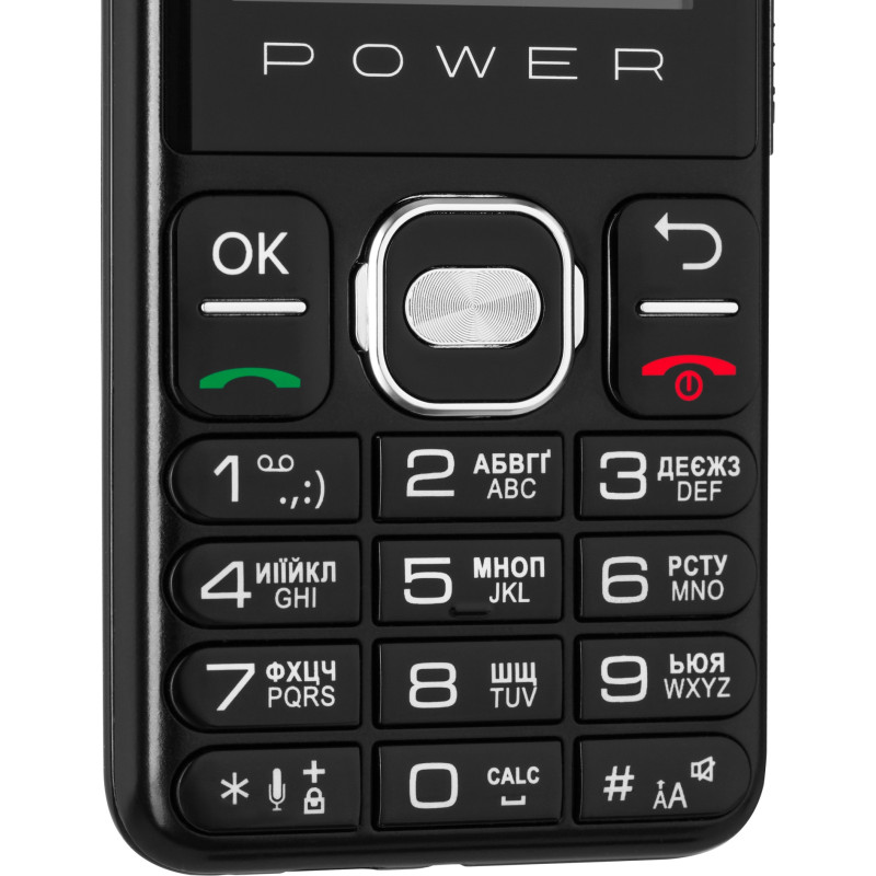Мобiльний телефон 2E E240 2023 Dual Sim Black (688130251068)