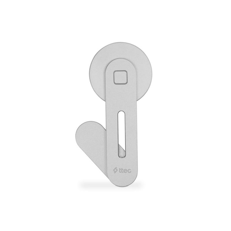 Тримач автомобільний Ttec SecondScreen M Silver (2TT29G)