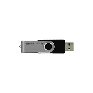 Флеш-накопичувач USB 64GB GOODRAM UTS2 (Twister) Black (UTS2-0640K0R11)