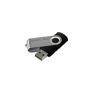 Флеш-накопичувач USB 64GB GOODRAM UTS2 (Twister) Black (UTS2-0640K0R11)