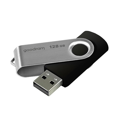 Флеш-накопичувач USB 128GB GOODRAM UTS2 (Twister) Black (UTS2-1280K0R11)