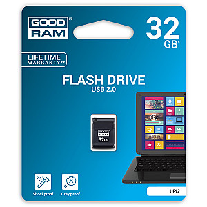 Флеш-накопичувач USB 32GB GOODRAM UPI2 (Piccolo) Black (UPI2-0320K0R11)