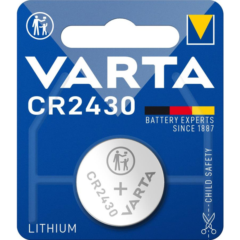 Батарейка Varta CR 2430 BL 1шт
