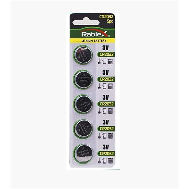 Батарейка Rablex CR 2032 BL 5шт