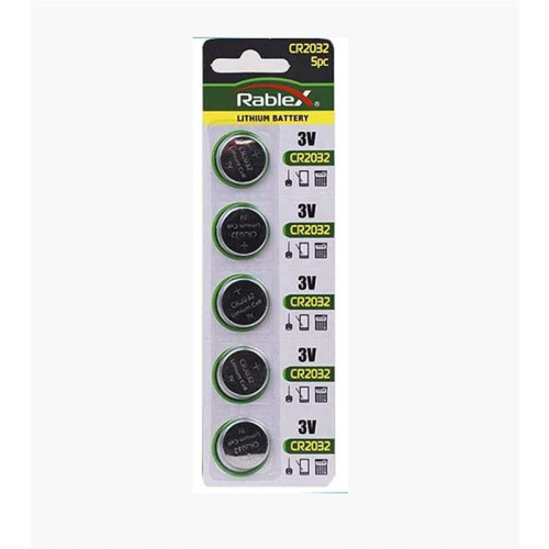 Батарейка Rablex CR 2032 BL 5шт