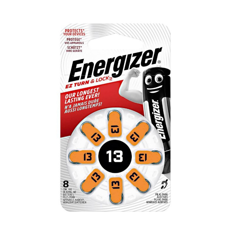 Батарейка Energizer ZA13 BL 8шт