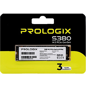 Накопичувач SSD 512GB Prologix S380 M.2 2280 PCIe 3.0 x4 NVMe TLC (PRO512GS380)