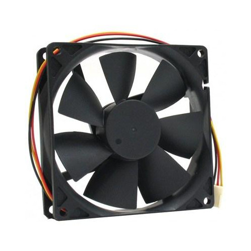 Вентилятор Titan TFD-9225 L 12 Z, 92х92х25мм, 3-pin, чорний