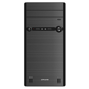 Корпус 1stPlayer M5-500PLS Black 500W (5.25" N/A)