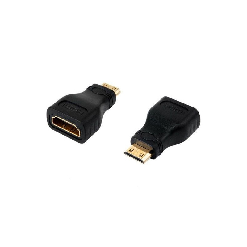 Перехiдник Atcom HDMI - mini-HDMI (F/M), Black (AT5285)