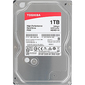 Накопичувач HDD SATA 1.0TB Toshiba P300 7200rpm 64MB (HDWD110UZSVA)