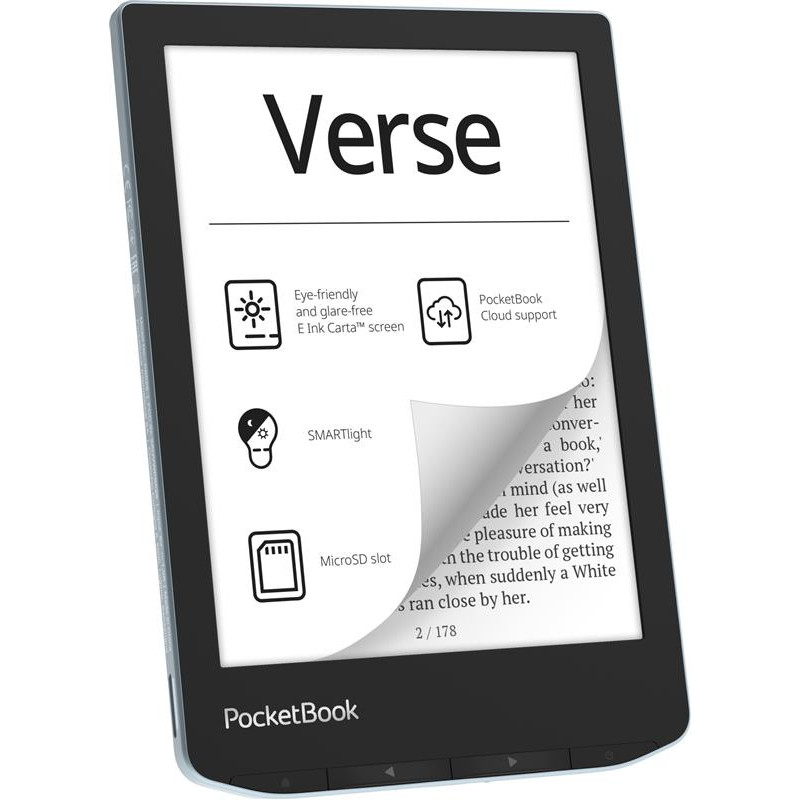Електронна книга PocketBook 629 Verse Bright Blue (PB629-2-CIS)