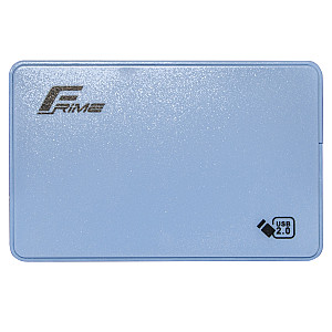Зовнішня кишеня Frime SATA HDD/SSD 2.5", USB 2.0, Plastic, Blue (FHE13.25U20)