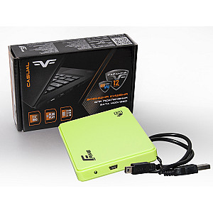Зовнішня кишеня Frime SATA HDD/SSD 2.5", USB 2.0, Plastic, Green (FHE14.25U20)