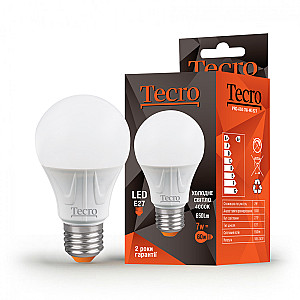 Лампа світлодіодна Tecro 7W E27 4000K (PRO-A60-7W-4K-E27)