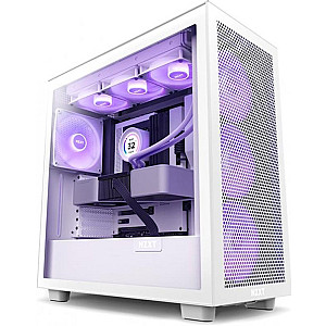Корпус NZXT H7 Flow RGB White (CM-H71FW-R1) без БЖ