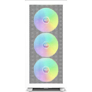 Корпус NZXT H7 Flow RGB White (CM-H71FW-R1) без БЖ