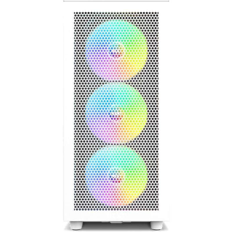 Корпус NZXT H7 Flow RGB White (CM-H71FW-R1) без БЖ