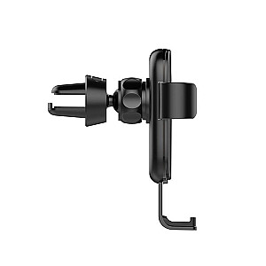 Тримач автомобільний СolorWay Metallic Gravity Holder 3 Black (CW-CHG14-BK)