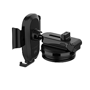 Бездротовий зарядний пристрій ColorWay Dashboard Car Wireless Charger 15W Black (CW-CHAW037Q-BK)