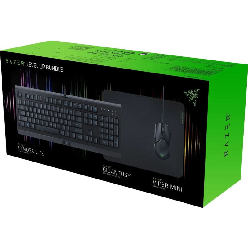Комплект (клавіатура, мишка) Razer Level Up Bundle USB (RZ85-02741200-B3M1)