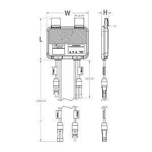 Оптимізатор Tigo TS4-A-O, 700W, 15A (462-00280-00)