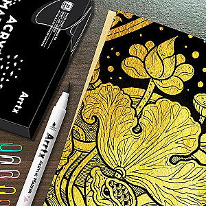 Акрилові маркери Arrtx AACM-0500-10A, 10 шт (LC303601)