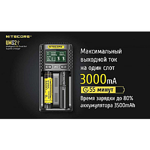 Зарядний пристрій Nitecore UMS2