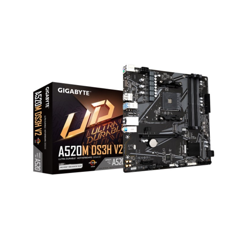 Материнська плата Gigabyte A520M DS3H V2 Socket AM4