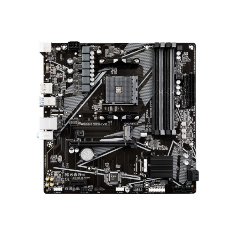 Материнська плата Gigabyte A520M DS3H V2 Socket AM4