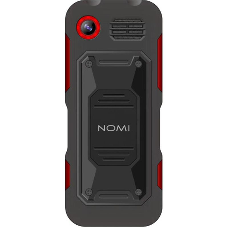 Мобiльний телефон Nomi i1850 Dual Sim Black-Red