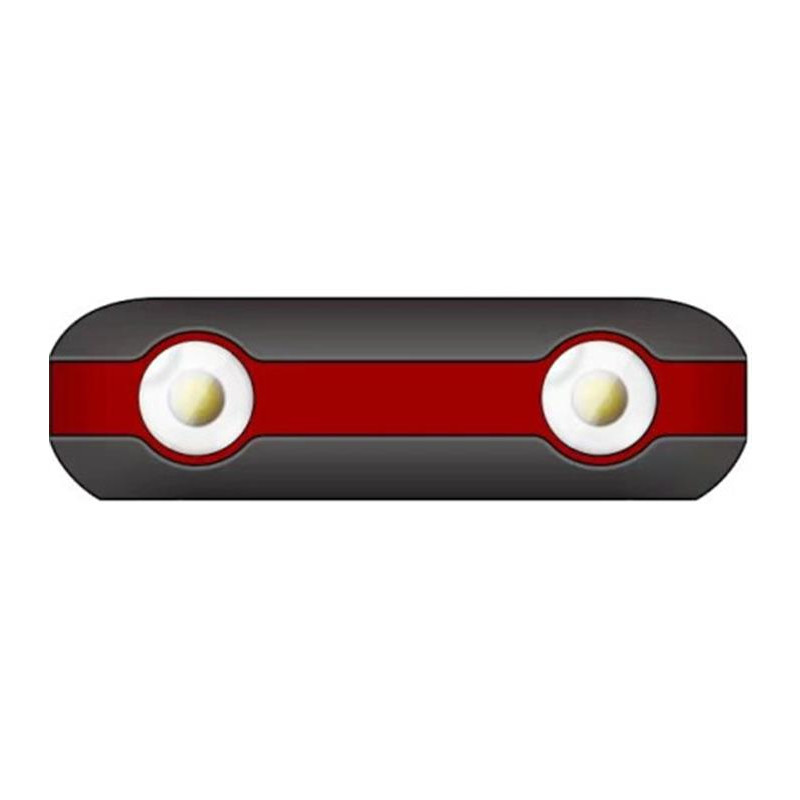 Мобiльний телефон Nomi i1850 Dual Sim Black-Red