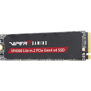 Накопичувач SSD 4TB Patriot Viper VP4300 Lite M.2 2280 PCIe 4.0 x4 NVMe TLC (VP4300L4TBM28H)