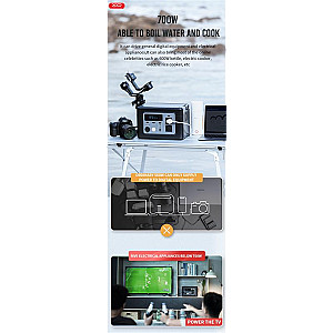 Зарядна станція XO PSA-700 614Wh Li-Ion (6920680834341)