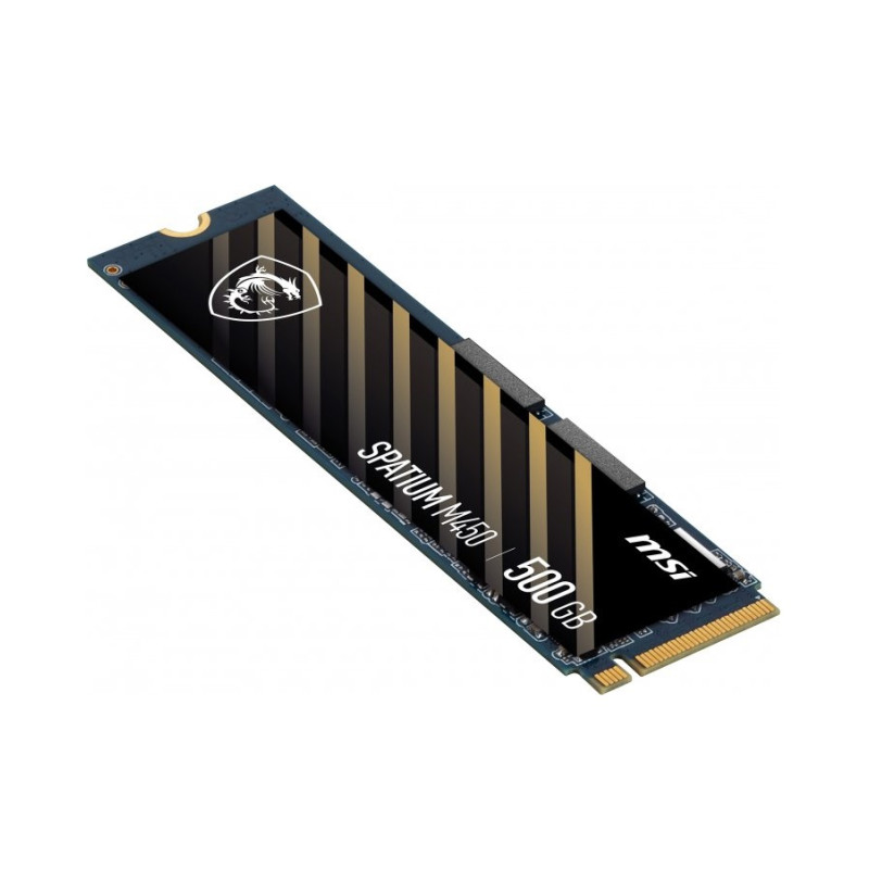 Накопичувач SSD  500GB MSI Spatium M450 M.2 2280 PCIe 4.0 x4 NVMe 3D NAND TLC (S78-440K220-P83)