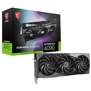 Відеокарта GF RTX 4090 24GB GDDR6X Gaming X Slim MSI (GeForce RTX 4090 GAMING X Slim 24G)