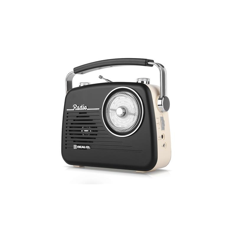 Радіоприймач REAL-EL X-540 Black-Yellow