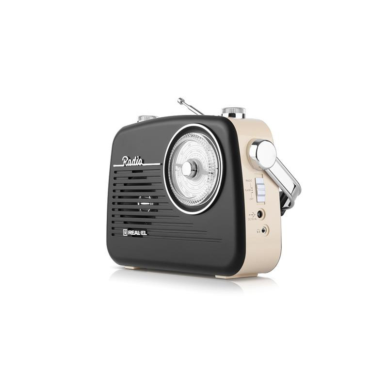 Радіоприймач REAL-EL X-540 Black-Yellow