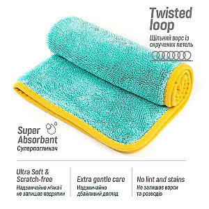 Мікрофібра (авторушник) ColorWay універсальна 600gsm 50х60см (CW-5660)