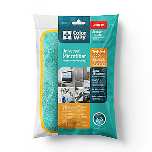 Мікрофібра (авторушник) ColorWay універсальна 600gsm 50х60см (CW-5660)