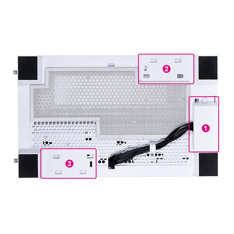 Додатковий USB-хаб для корпусів Lian Li O11D EVO(Additional IO Kit), Black (G89.O11DE-3X.00)